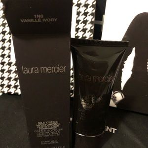 Laura Mercier Silk Crème Moisturizing Foundation 1n0 Vanille Ivory NIB